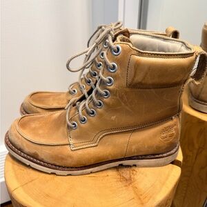 Timberland Men's Light Brown Leather Boots
